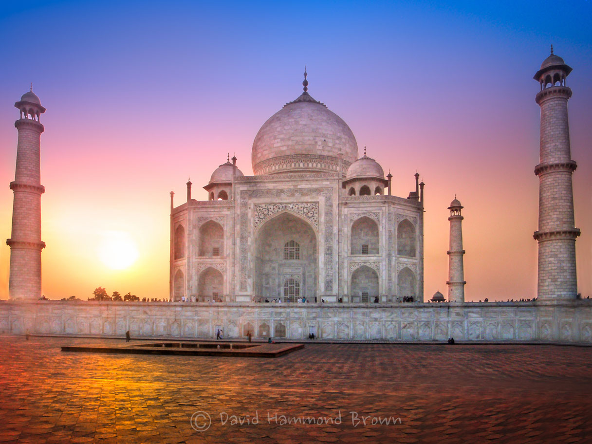 David Hammond Brown Photography - Taj Sunrise - Taj Mahal, India